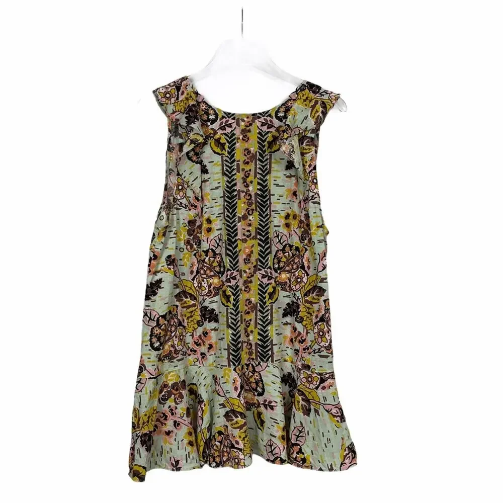 Free People Summer in Tulum Tunic Size Small